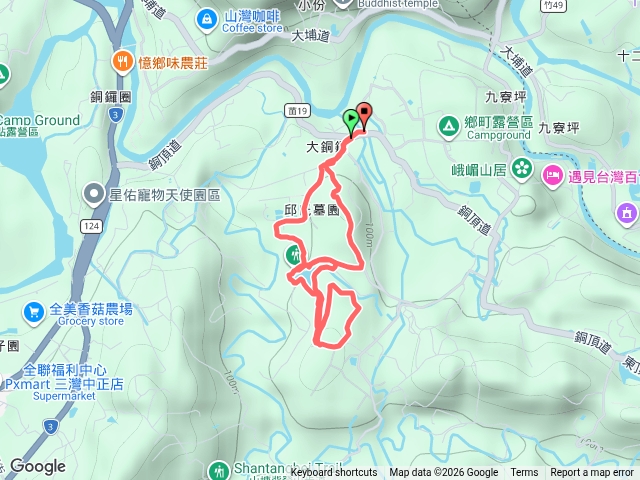 銅鏡山林步道預覽圖