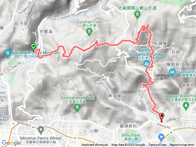 2022/02/28台北市士林-內湖區：燕溪古道-大崙山系連走碧山嚴