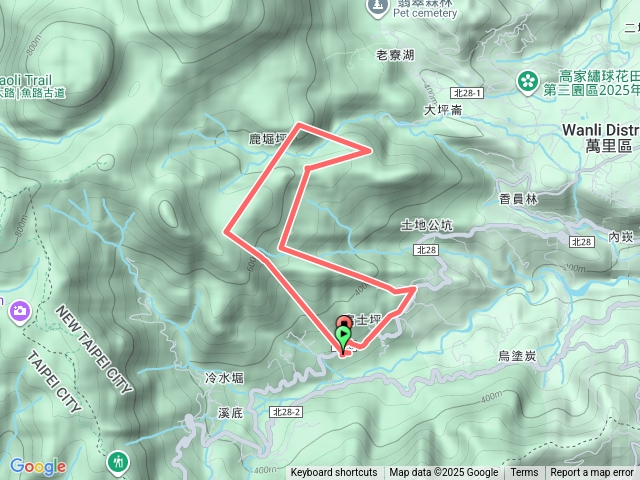 富士坪、鹿堀坪、瑞泉古道