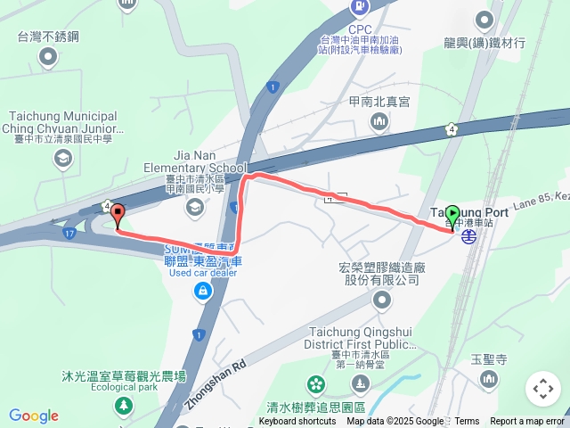 台中港火車站