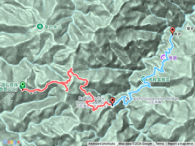 2025.12.27 - 2025.12.28 迎上鋒面、遇上地震的霞喀羅古道預覽圖
