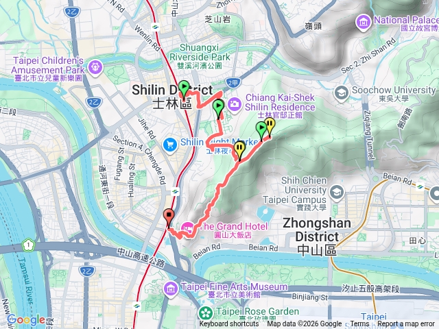 H17劍潭山老地方登山健行