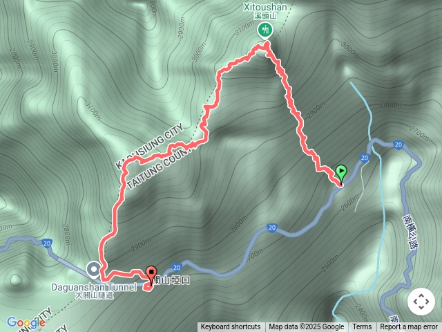 2025.03.09 南橫 溪頭山連走關山嶺山預覽圖