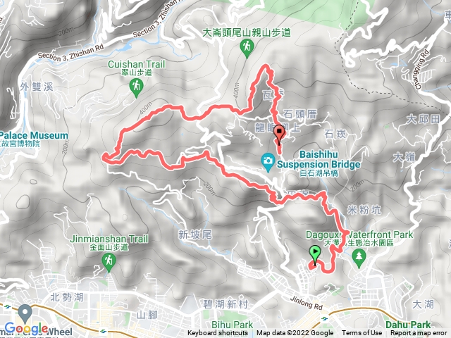 2022-01-29 圓覺瀑布 忠勇山 大崙頭尾山