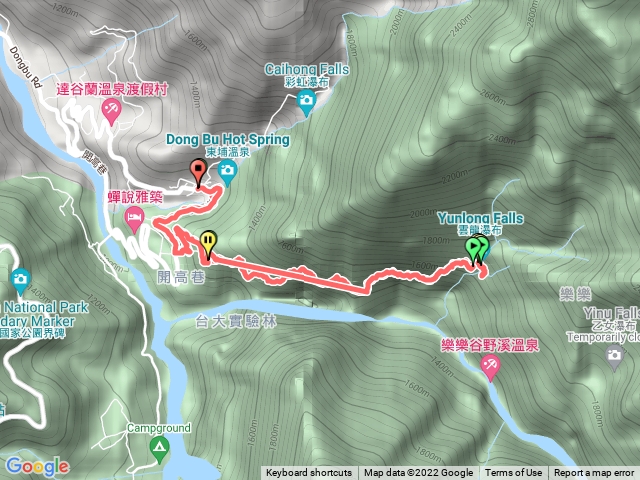 2022/01/01八通關古道-雲龍瀑布