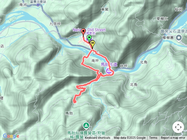 內灣馬胎古道南坪古道