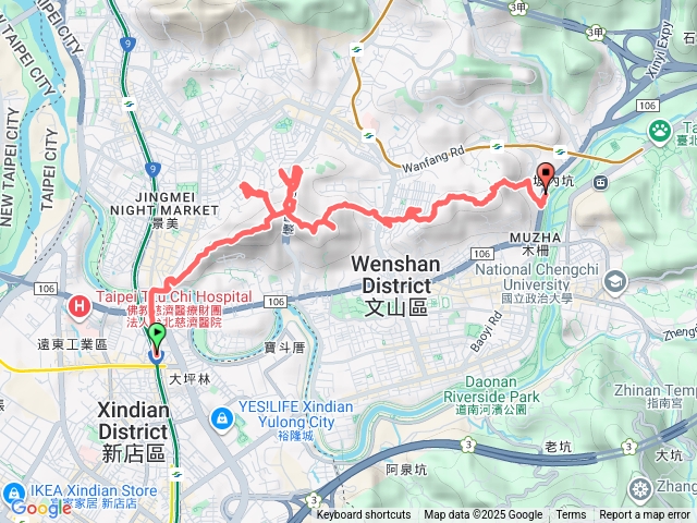 仙跡岩-圳後山-溪子口山-興隆山-興隆山東北峰預覽圖