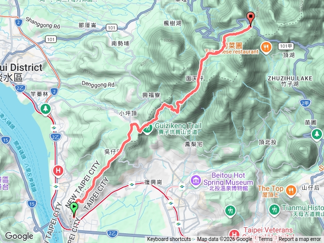 台北大縱走第一段預覽圖