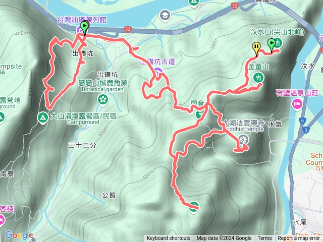 20241117 苗栗 台灣油礦陳列館-汶水山-金童山-玉女山-出磺坑山-古油井步道