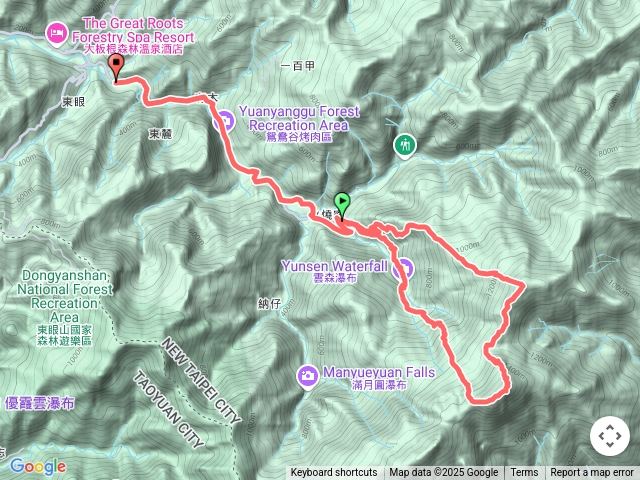 2025-06-21逐鹿山+卡保山+雲深瀑布O繞