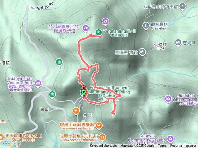 觀音山硬漢嶺（崩壁線）
