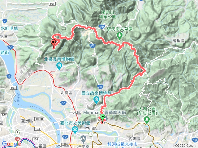 劍南-風櫃嘴+陽明山東西大縱走