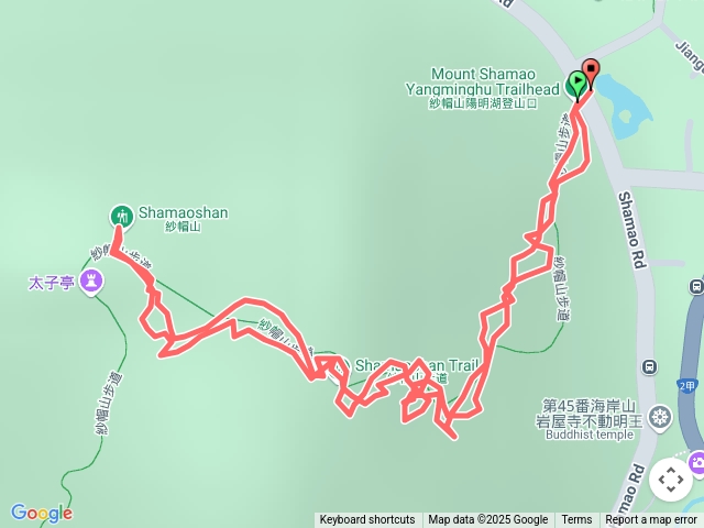 紗帽山登山步道