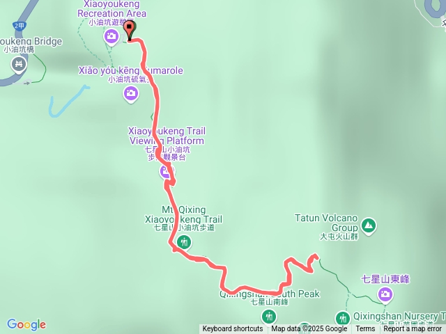 小油坑-七星山主峰