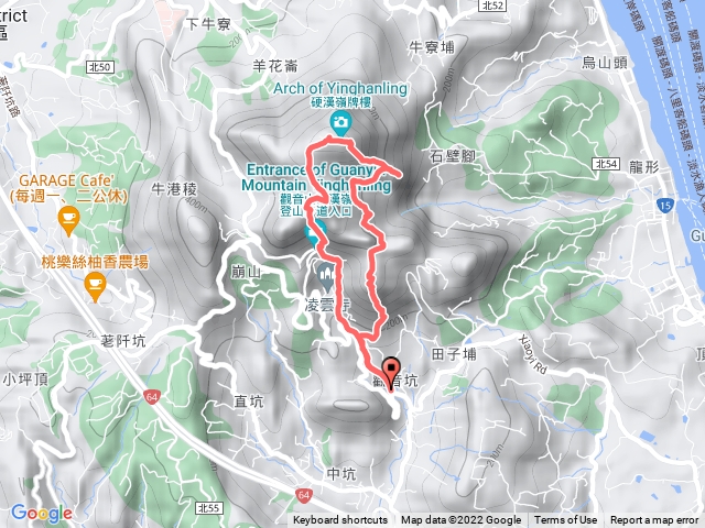 北橫走硬漢嶺