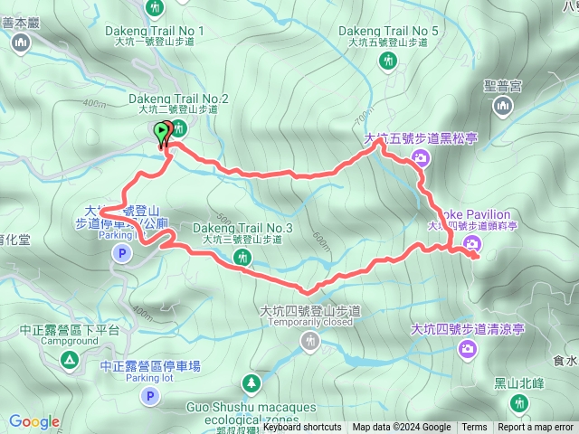 大坑二五三步道頭嵙山預覽圖