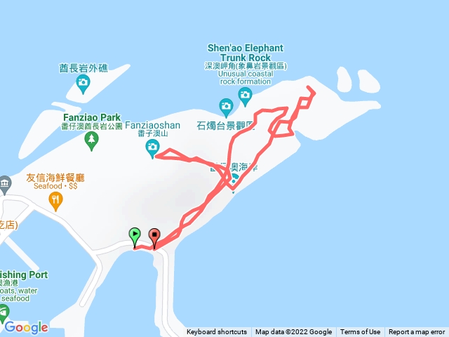 象鼻岩番子澳山