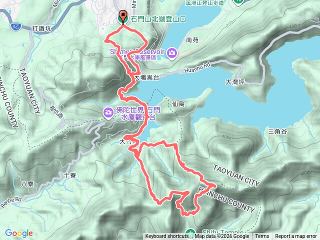 石牛山（B線下C線上稜線） 石門山北端登山口啟登預覽圖