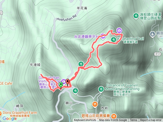 觀音山牛港稜,觀海亭,眾樂園