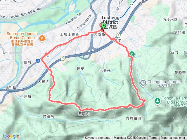 2025/08/17土城 火焰大暖尖山O繞