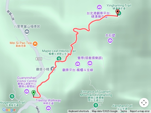 小百岳集起來硬漢嶺步道(觀音山)20250504102101