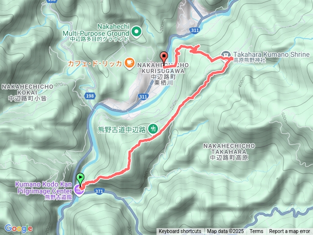 熊野古道D1瀧尻王子到高原熊野神社