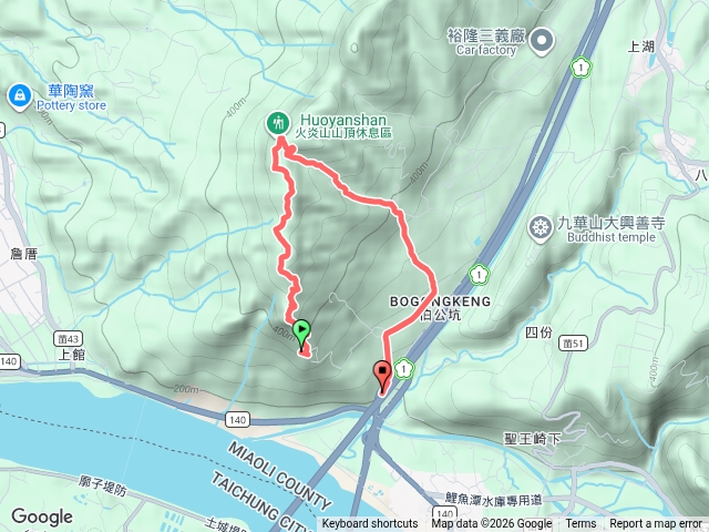 苗栗火焰山