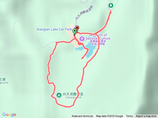 向天湖環湖步道