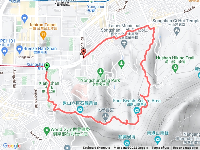 20220727四獸山O型健走