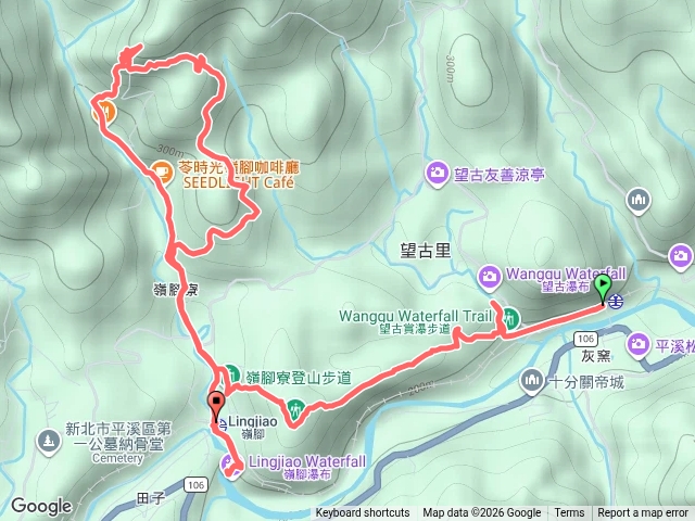 2026 08 04 微笑山線望古瀑布段&靈巖寺滴水觀音賞艷紅鹿子百合