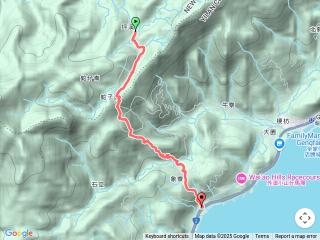 烏山越嶺坪溪古道