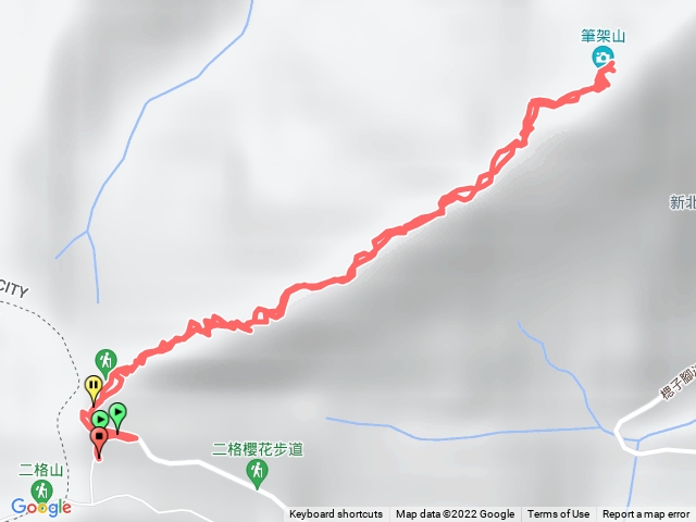 筆架山南北峰