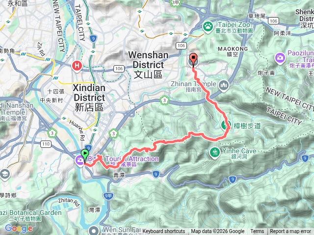 新店小獅山 大香山 待老坑山 三玄宮步道下政大預覽圖