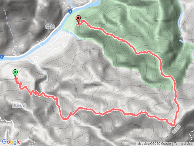 谷關蝶夢八松鶴出