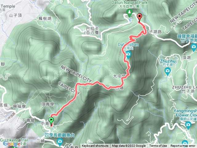 陽明山大屯西南主峰