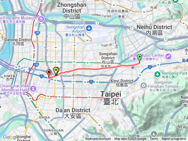 八德路四段到八德路一段