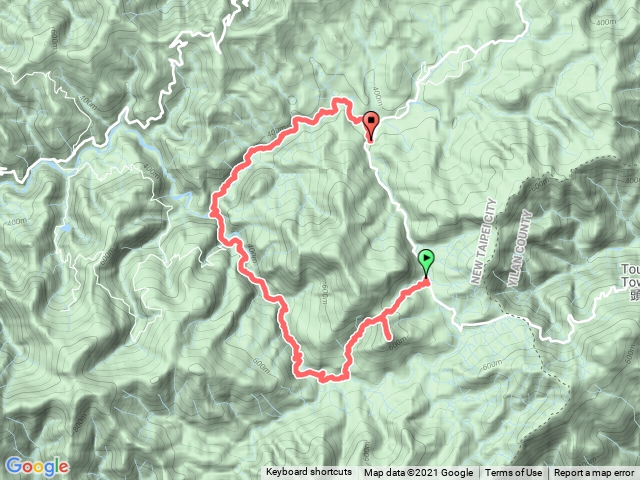 淡蘭山徑之烏山古道、灣潭古道、北勢溪古道