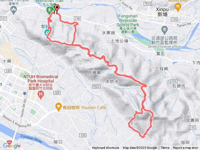 犁頭山-文山步道-三段崎步道