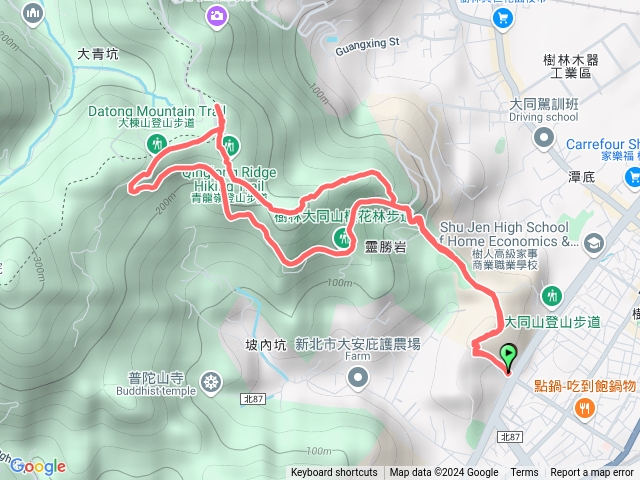 樹林大同山青龍嶺