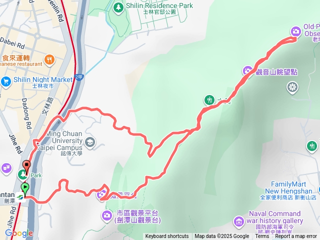 20250810_劍潭山到文間山