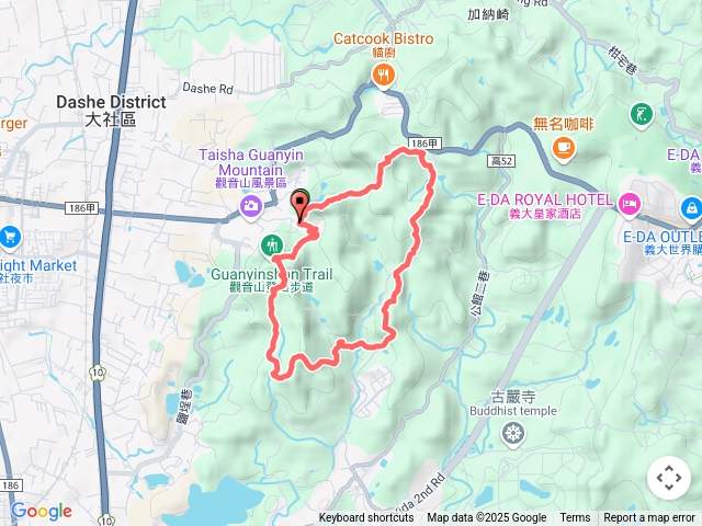 大社觀音山步道大小尖山起登