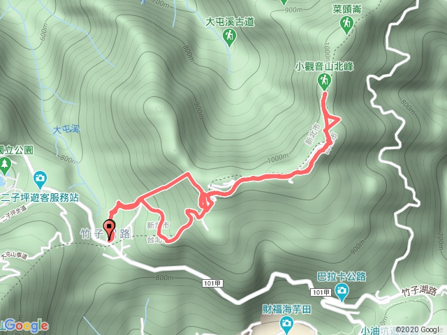 小觀音山主峰 北峰