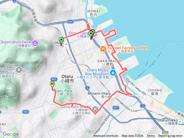 小樽的清晨