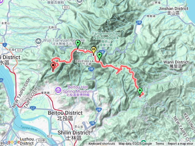 20250816陽明山東西大縱走