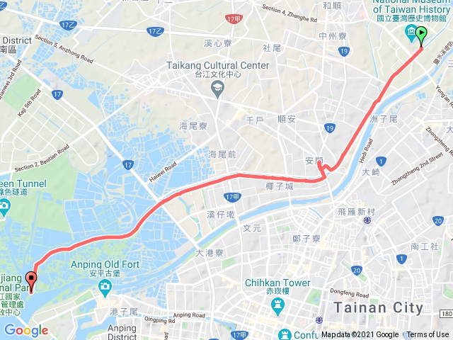 山海圳D10台灣歷史博物館→鹽水溪出海口