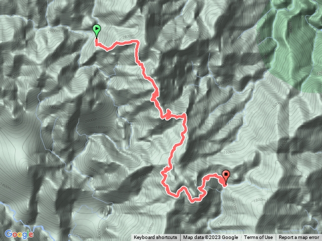 【逆南三段】D7 太平西溪後松針營地-沙武巒草原-瑞穗林道水泥橋