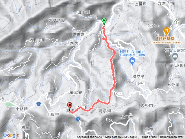 琳-月扇湖大岩壁-月扇湖山