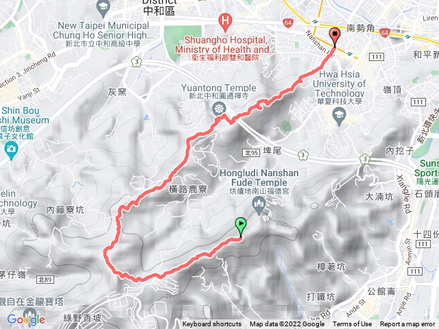 烘爐地到圓通寺