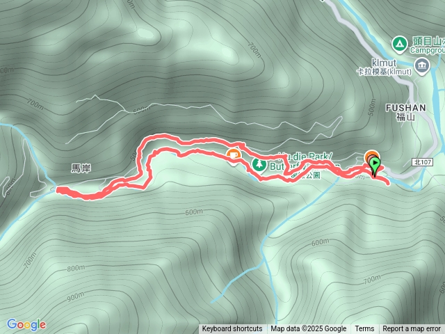 烏來大羅蘭溪溯溪預覽圖