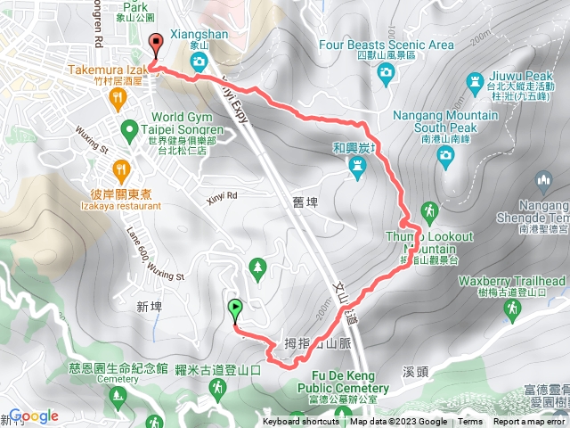 紫雲街口到象山